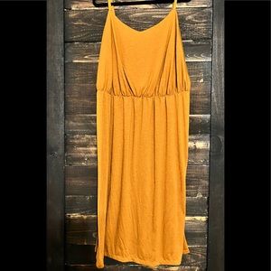 • Old Navy • Pumpkin-colored Maxi Dress •